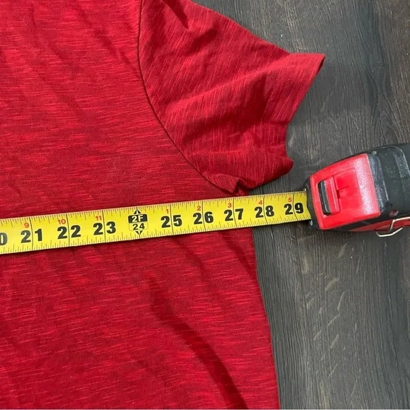 Nike Womens OSU Ohio State Buckeyes Crop Top Shirt Size XXL Red 2X Dri-Fit - Picture 6 of 10